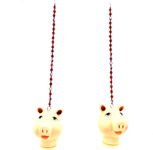 PIGGY EARRINGS🐷👂🌹