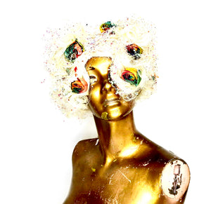 ROSE DISCO WIG