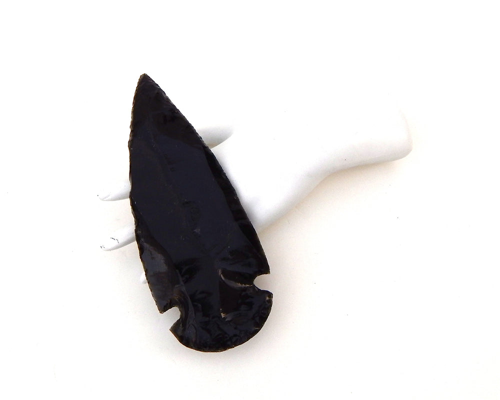 KILL DEVIL HILLS DRAGON GLASS XL BLACK ARROWHEAD RING