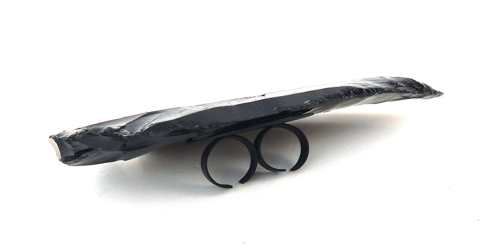 KILL DEVIL HILLS DRAGON GLASS XL BLACK ARROWHEAD RING