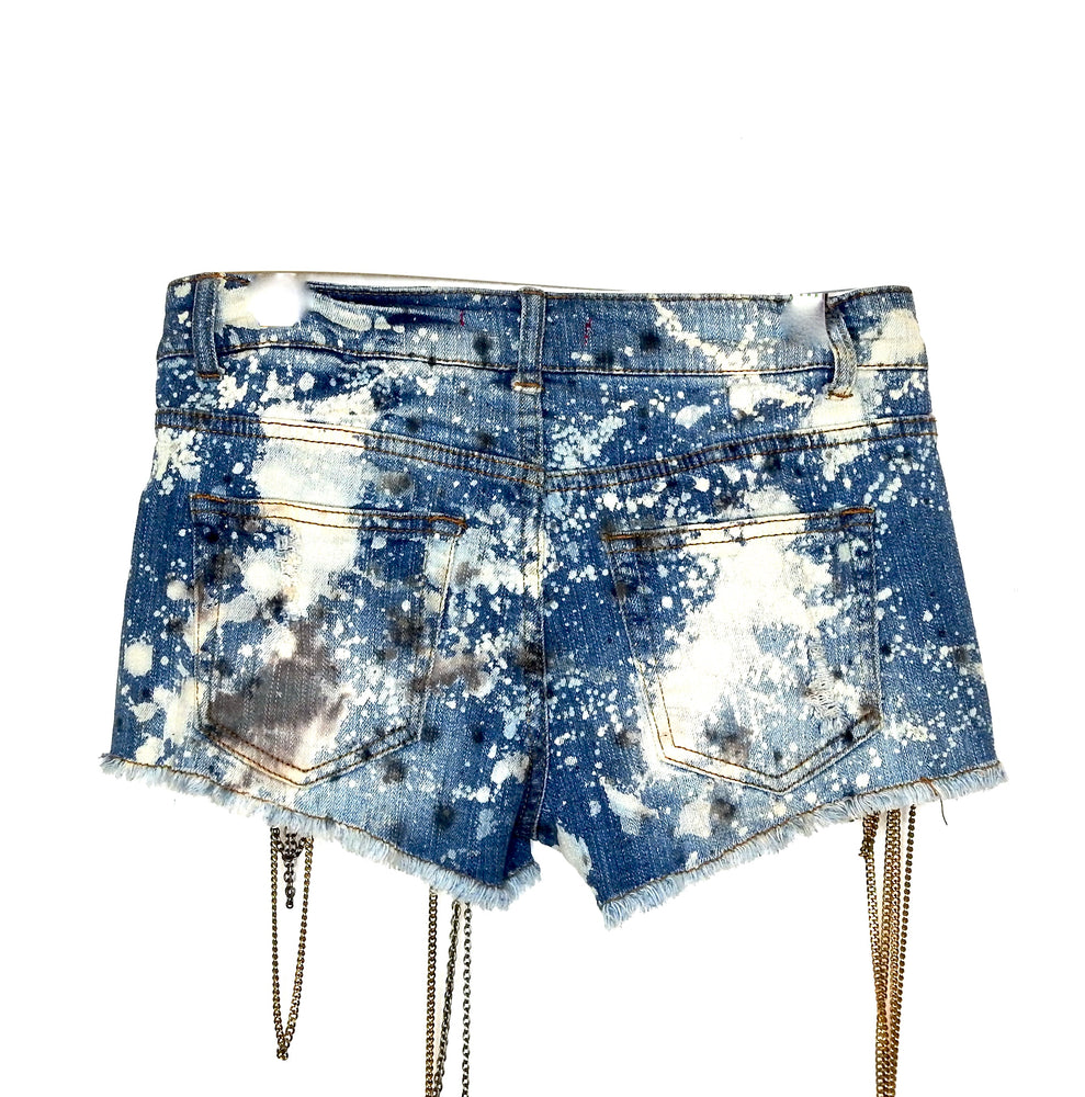 REBEL DENIM SHORTS