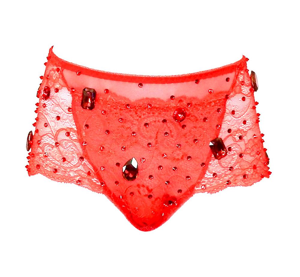 THIS MEANS WAR RHINESTONE UNDERWEAR