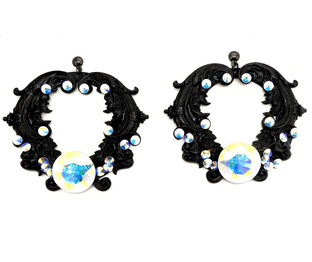 WESTRAY SHADOW OPAL GUNRUNNER EARRINGS