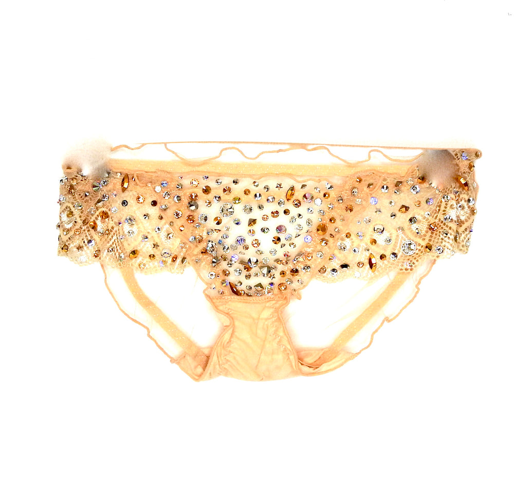 GOLD DUST RHINESTONE UNDERWEAR