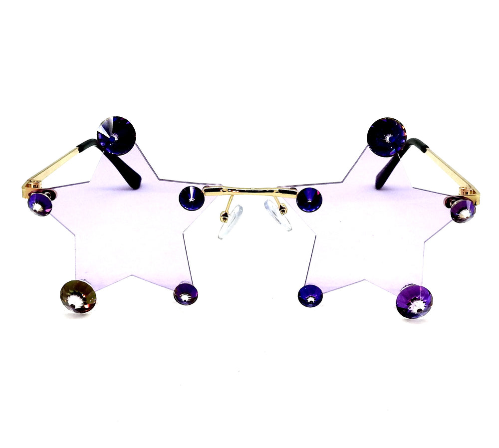 STARLET PURPLE SMOKE GLASSES