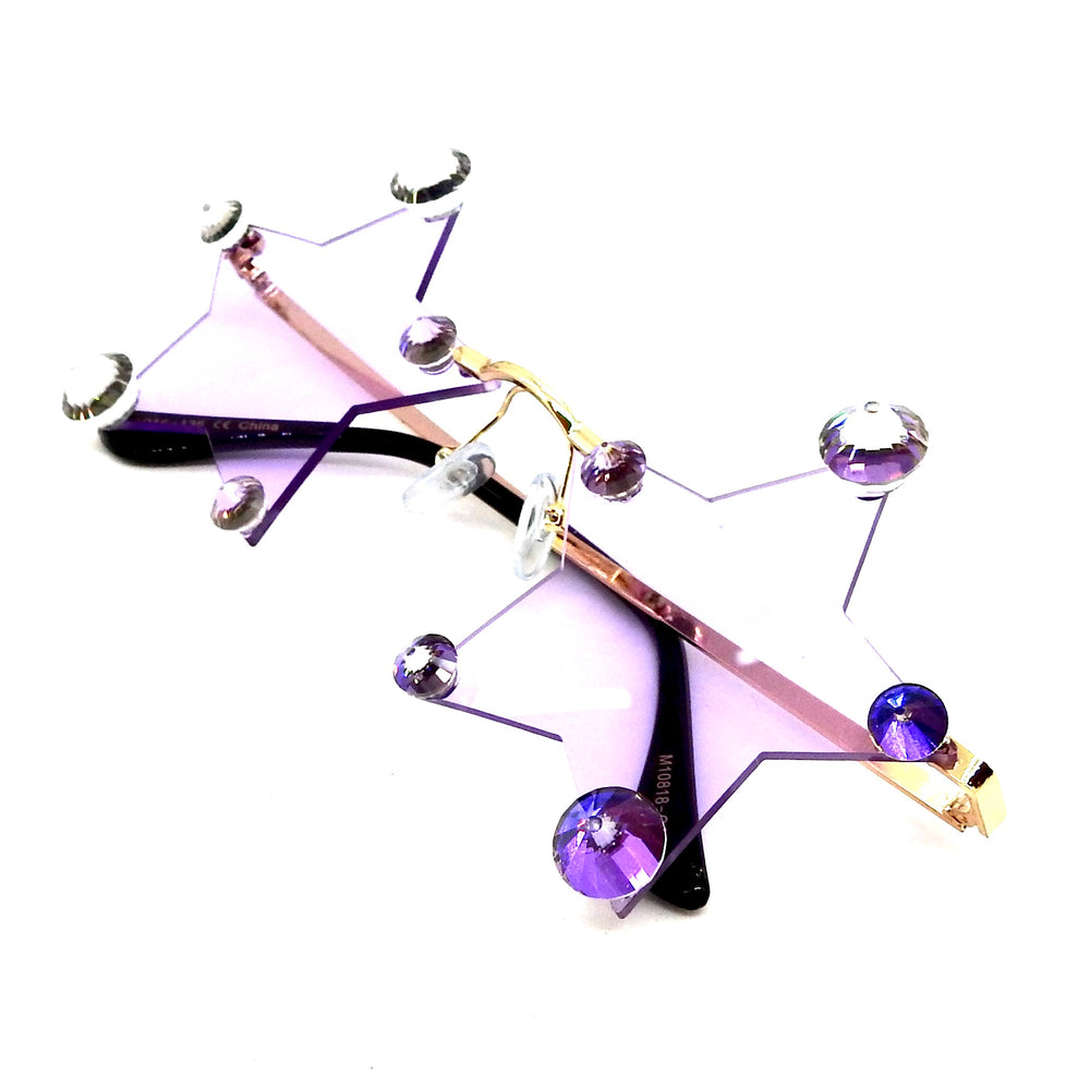 STARLET PURPLE SMOKE GLASSES