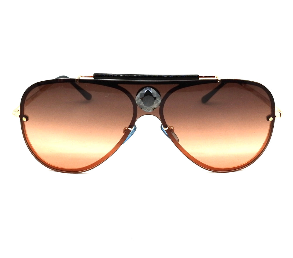 DIAMOND MAXXX GUN METAL AVIATORS