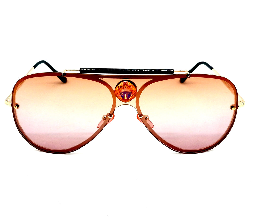DIAMOND MAXXX HAVANA AVIATORS
