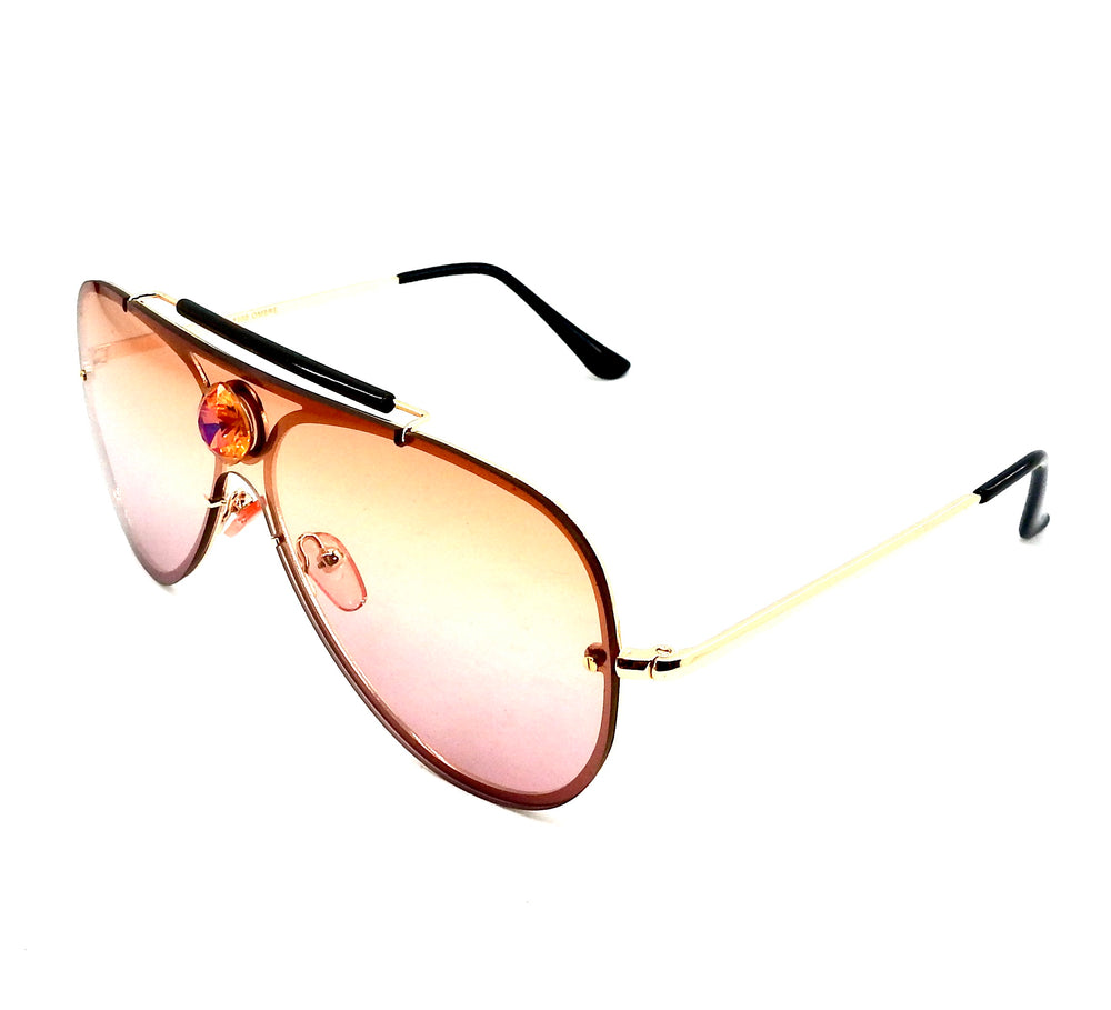 DIAMOND MAXXX HAVANA AVIATORS