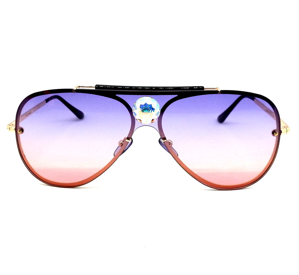 DIAMOND MAXXX OPAL DISCO AVIATORS