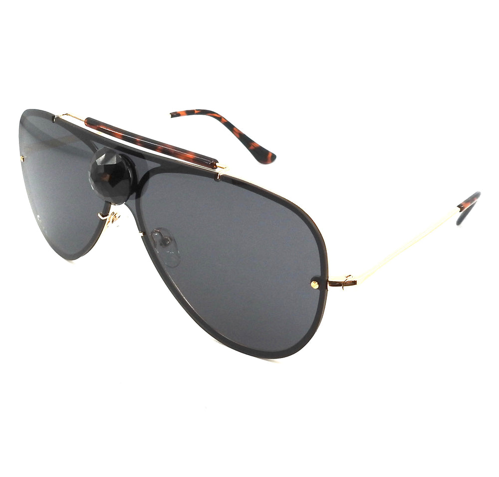 DIAMOND MAXXX BLACK SMOKE AVIATORS