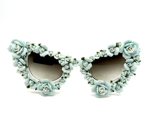 LADY SINGS THE BLUES CATS MEOW GLASSES