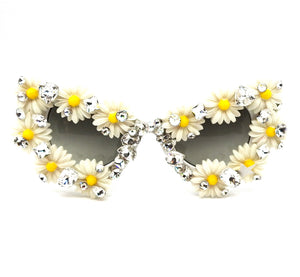 SWAN RIVER DAISY CATS MEOW GLASSES