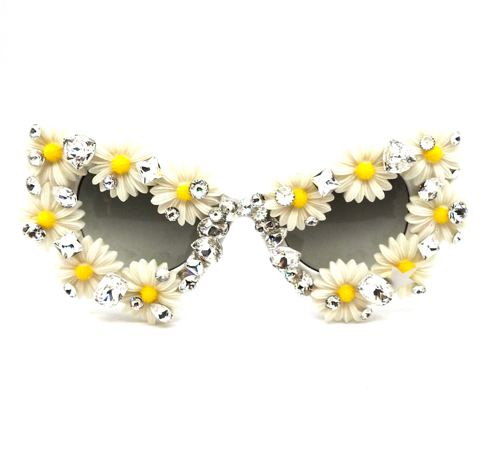 SWAN RIVER DAISY CATS MEOW GLASSES