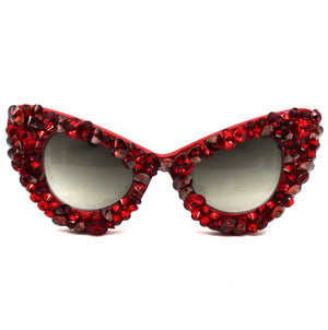 THIS MEANS WAR CATS MEOW GLASSES