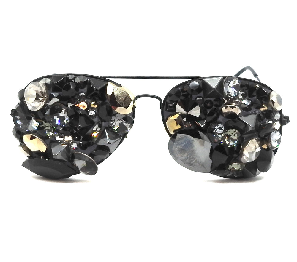 BLACK CAVIAR HUSH HUSH AVIATOR GLASSES