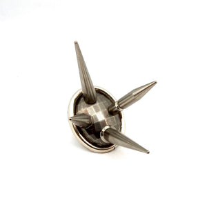 DISCO SPIKE RING SILVER