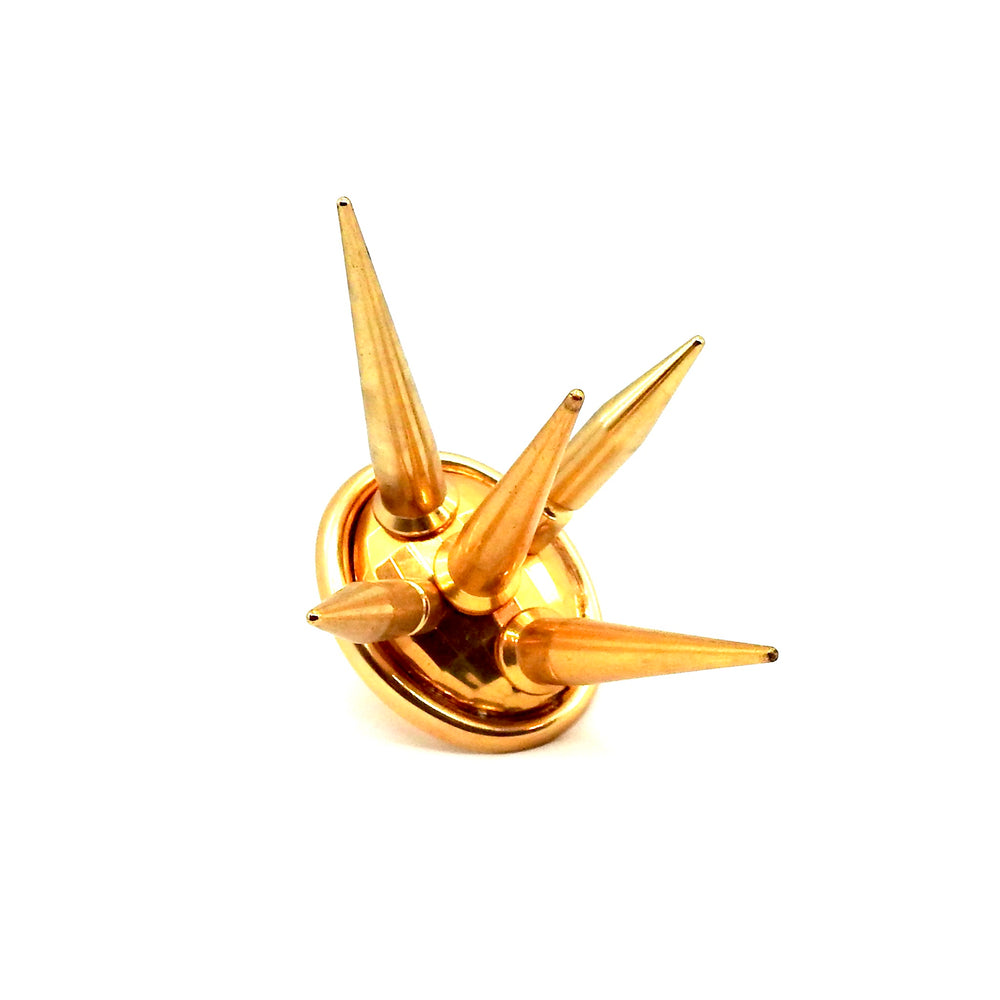 DISCO SPIKE RING GOLD