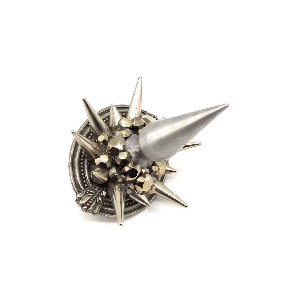 ALICE SILVER SPIKE RING