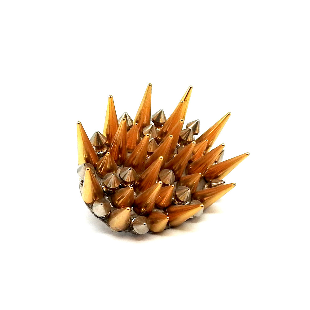 GOLD SPIKE DIVINE RING