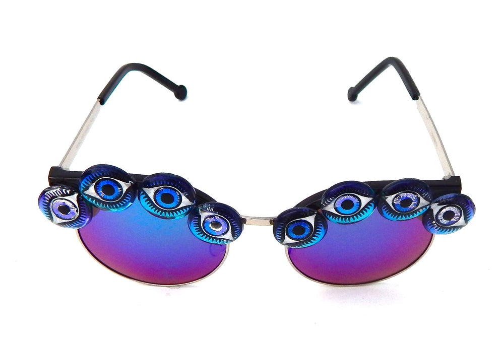 EYE SPY BLUE ACID COCO GLASSES