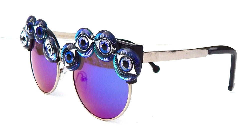EYE SPY BLUE ACID COCO GLASSES