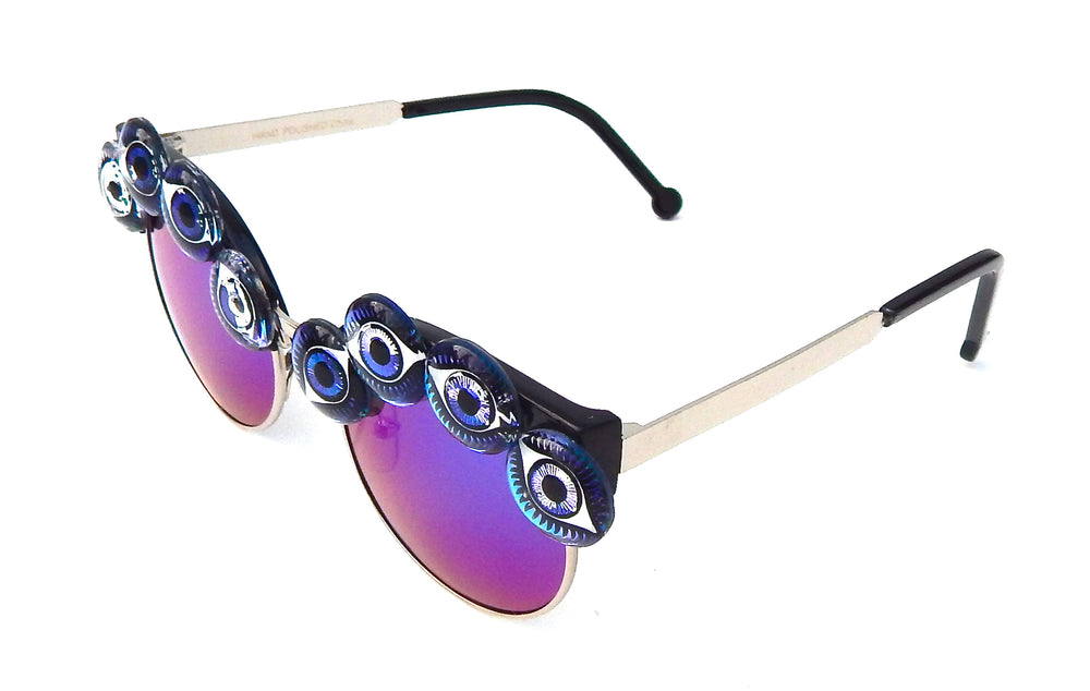 EYE SPY BLUE ACID COCO GLASSES