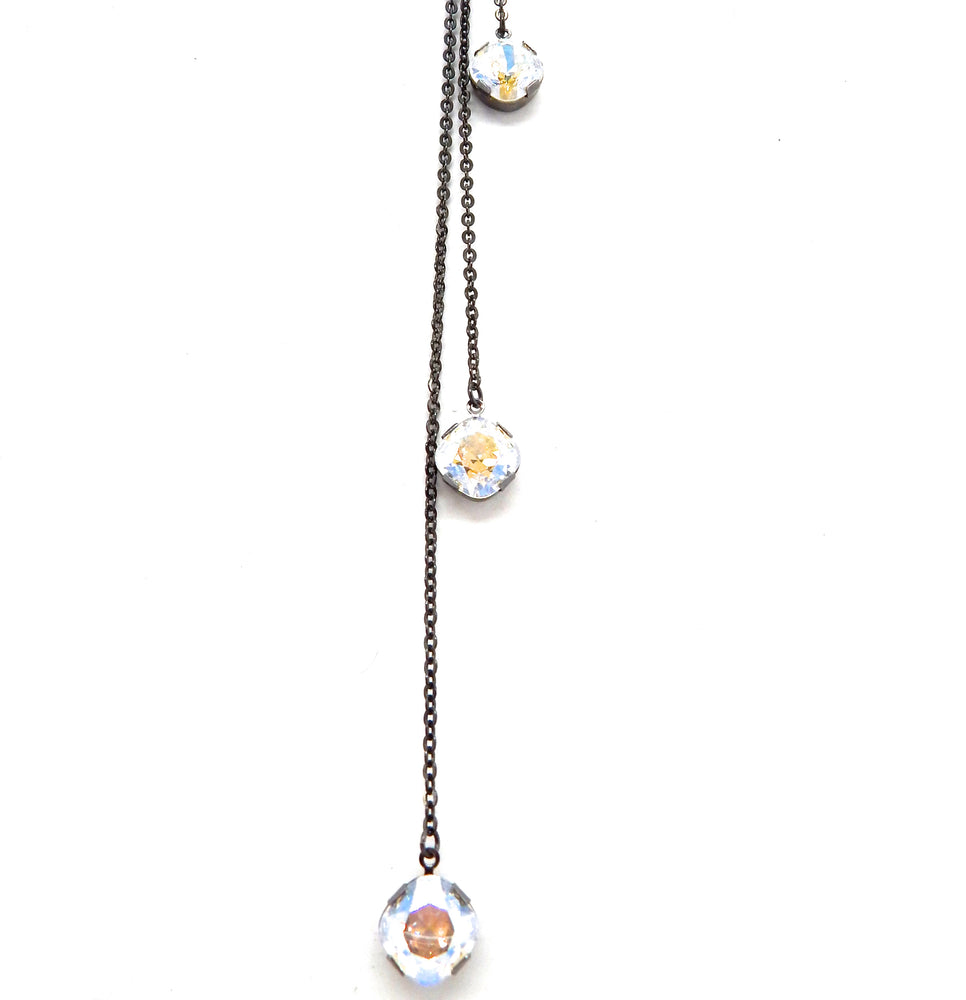 DARLING TRIPLE DIPPER MOONLIGHT EARRING