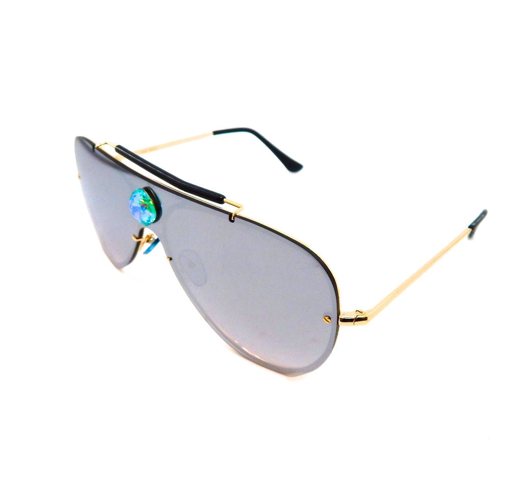 DIAMOND MAXXX TURQUOISE AVIATORS