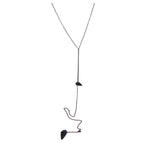 KILL DEVIL HILLS DRAGON GLASS ARROWHEAD LARIAT NECKLACE