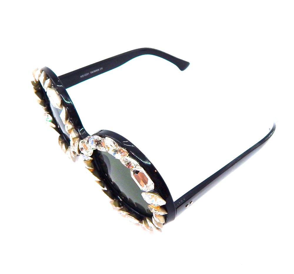 SCANDALOUS RHINESTONE DONOVAN SUNGLASSES