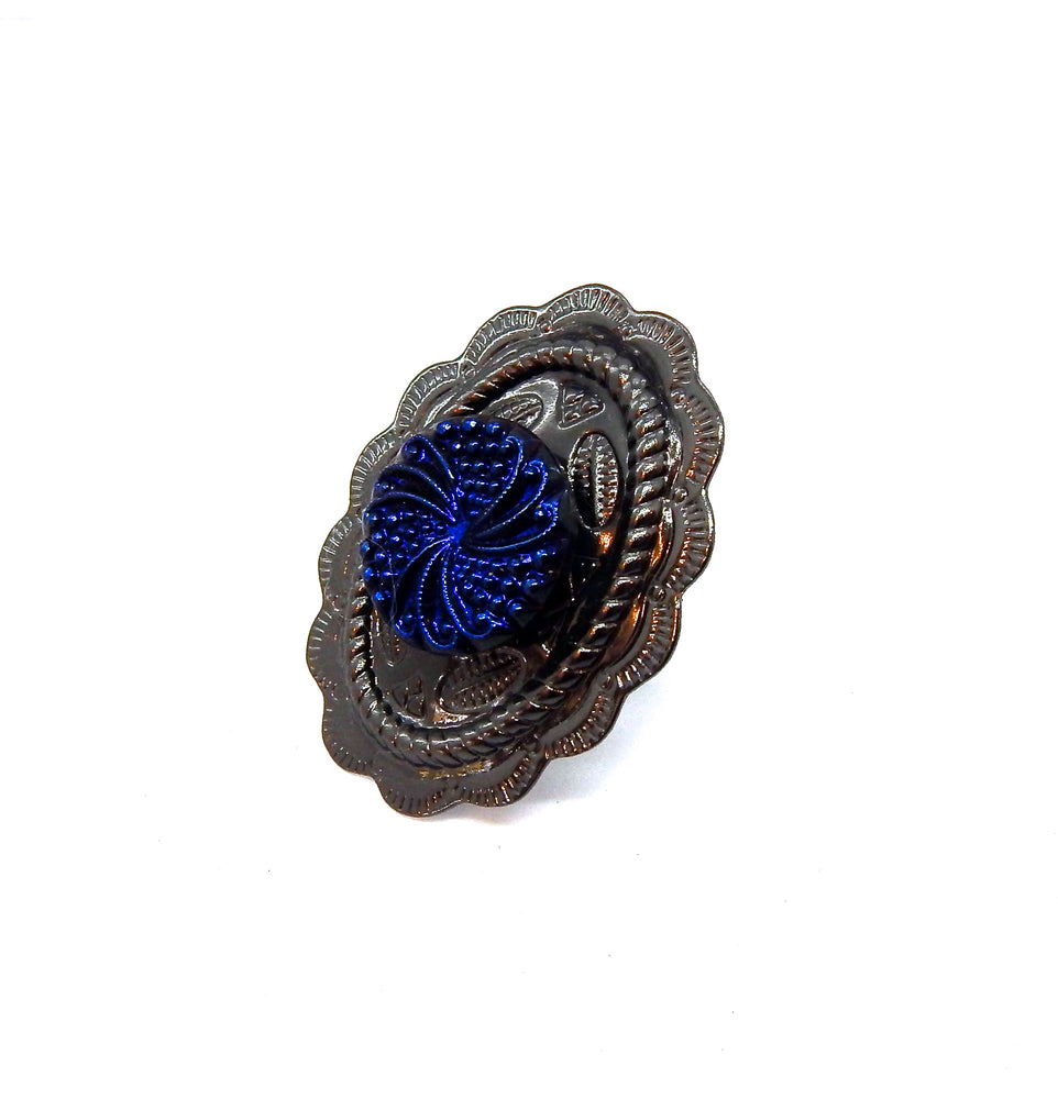 PONDEROSA MAVERICK CONCHO RING