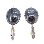 PONDEROSA APPALOOSA CONCHO EARRINGS