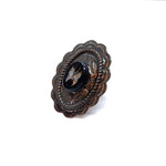 PONDEROSA SWEETGRASS CONCHO RING