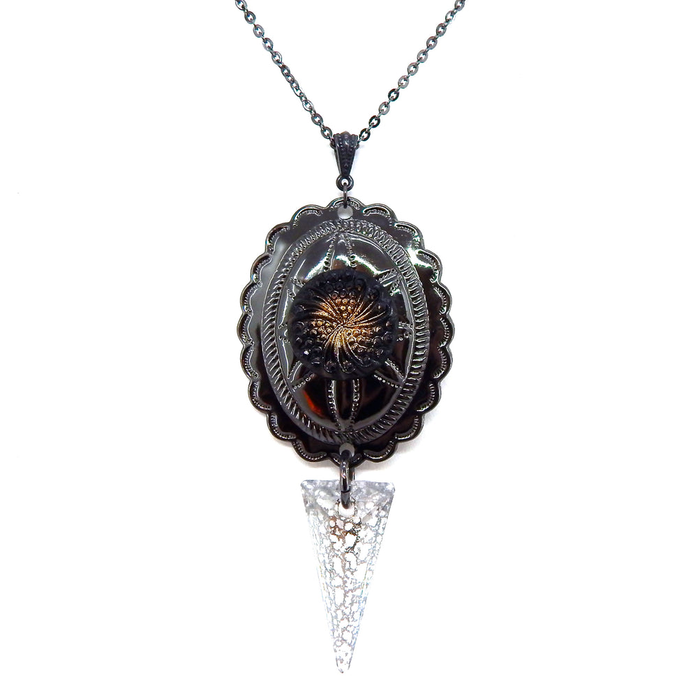 PONDEROSA LONE STAR CONCHO NECKLACE