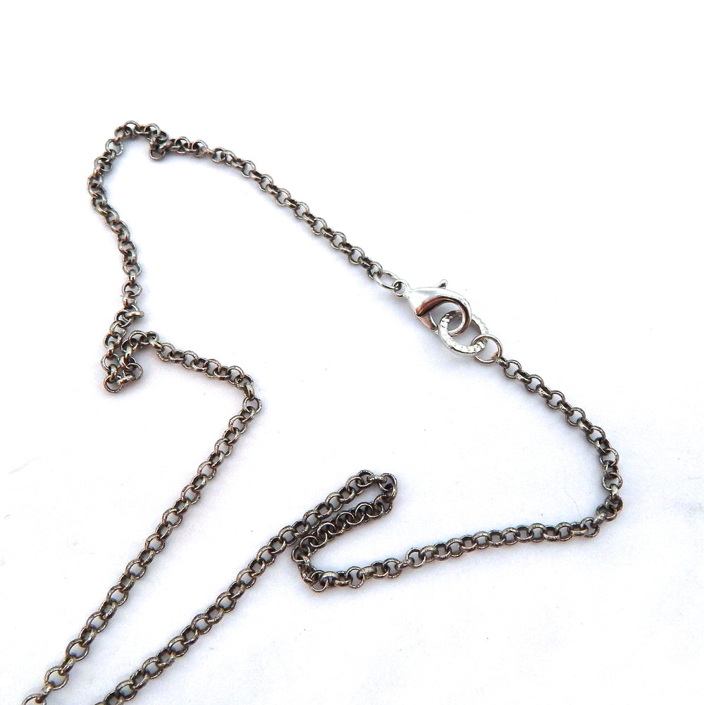 PONDEROSA GUNSMOKE CONCHO NECKLACE