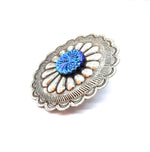 PONDEROSA KID BLUE CONCHO RING