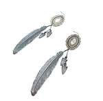 PONDEROSA HIGH PLAINS DRIFTER CONCHO EARRINGS