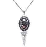 PONDEROSA LONGMIRE LONEWOLF FRINGE CONCHO NECKLACE