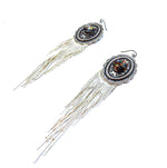 PONDEROSA COWBOYS OF CALICO CONCHO FRINGE EARRINGS