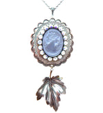 PONDEROSA CRIPPLE CREEK CAMEO CONCHO NECKLACE