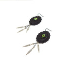 PONDEROSA WILD BUNCH CONCHO EARRINGS