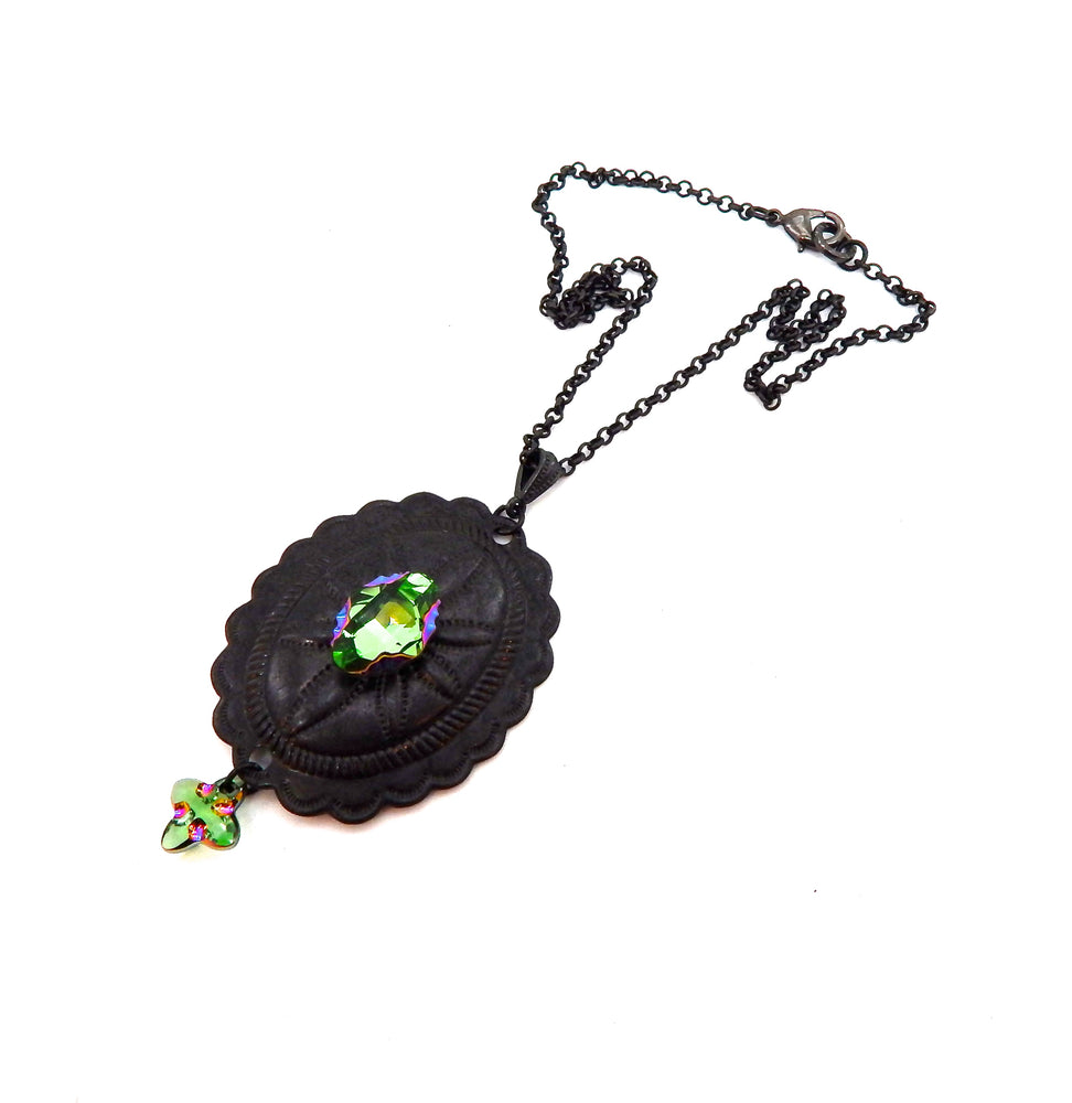 PONDEROSA THE QUICK & THE DEAD CONCHO NECKLACE