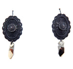 PONDEROSA TRUE GRIT CONCHO EARRINGS