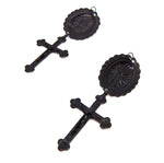 PONDEROSA UNFORGIVEN CONCHO EARRINGS