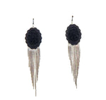 PONDEROSA UNFORGIVEN CONCHO FRINGE EARRINGS