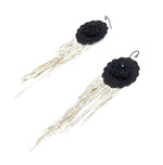 PONDEROSA UNFORGIVEN CONCHO FRINGE EARRINGS