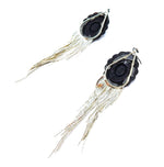 PONDEROSA UNFORGIVEN CONCHO FRINGE EARRINGS