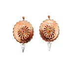 PONDEROSA ARIZONA COLT CONCHO EARRINGS