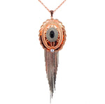 PONDEROSA A FISTFUL OF DOLLARS CONCHO FRINGE NECKLACE